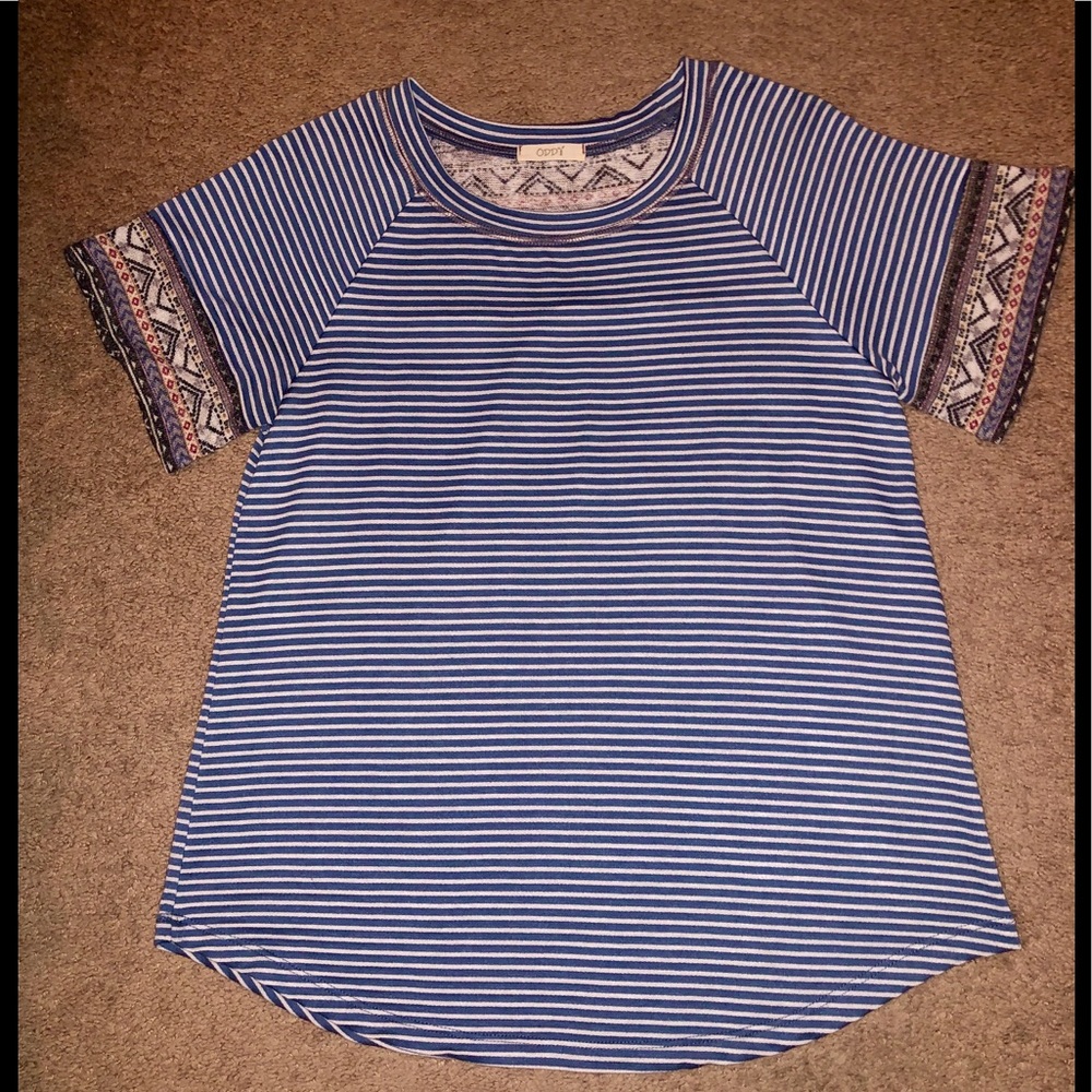 Oddy striped top